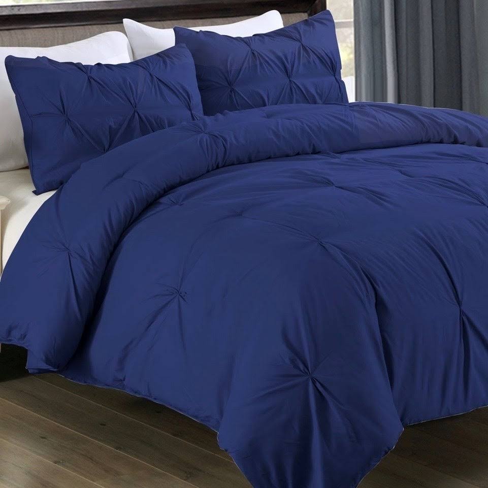 Purple Twin 2 Piece Pintuck Comforter Mini Set G9561