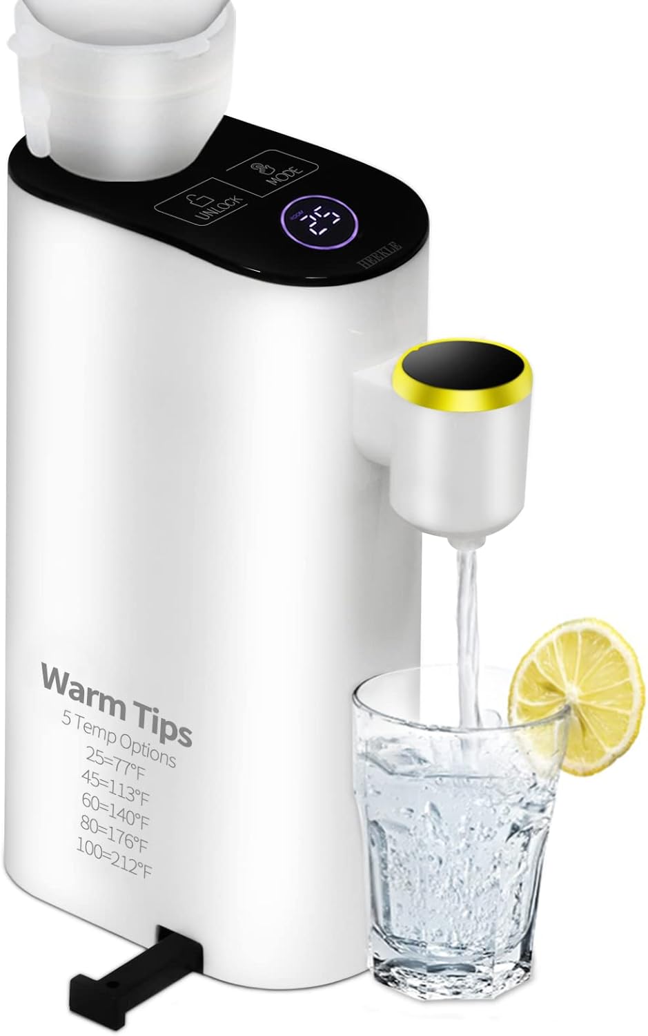 3s Instant Hot Water Dispenser Countertop with Touch Screen and Child Safety Lock O351110