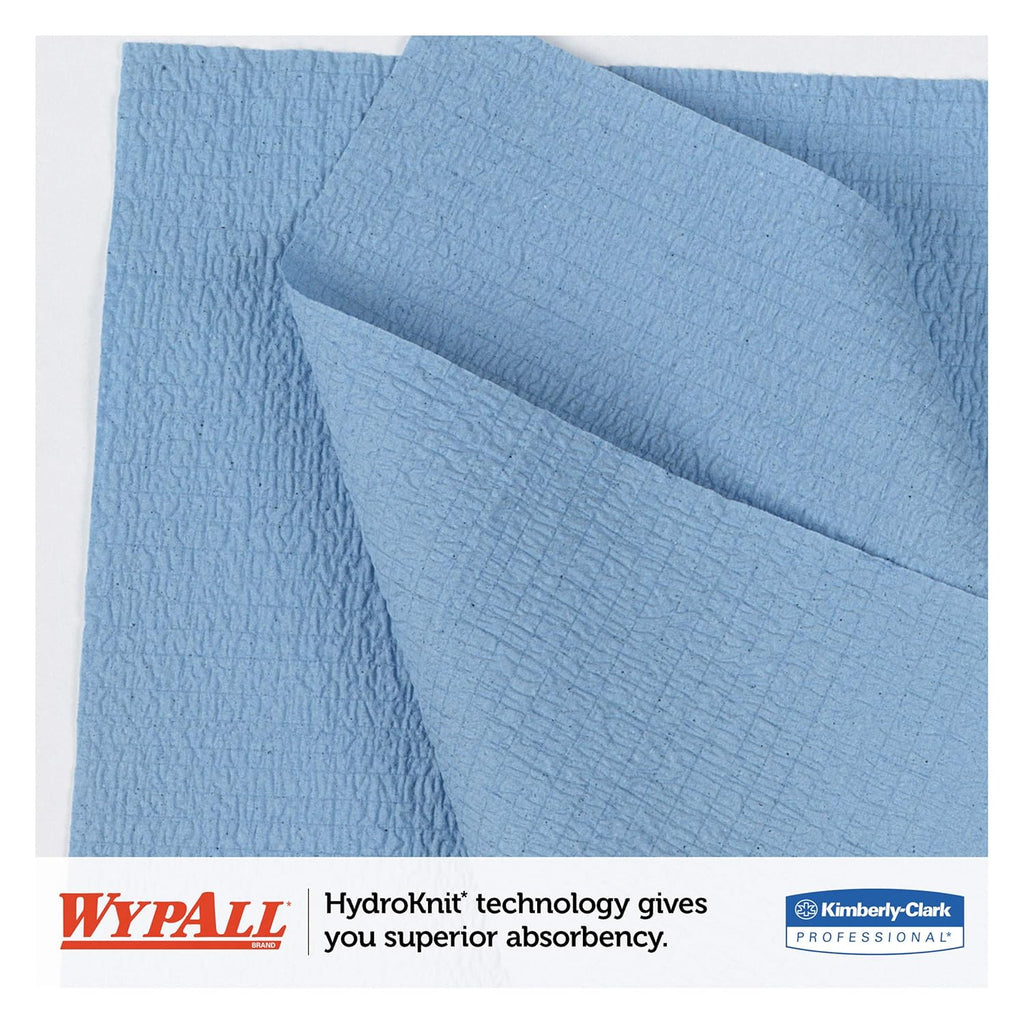 Blue Jumbo Roll Reusable Cloths, 1100 Sheets / Roll, 1 Roll / Case Z45948