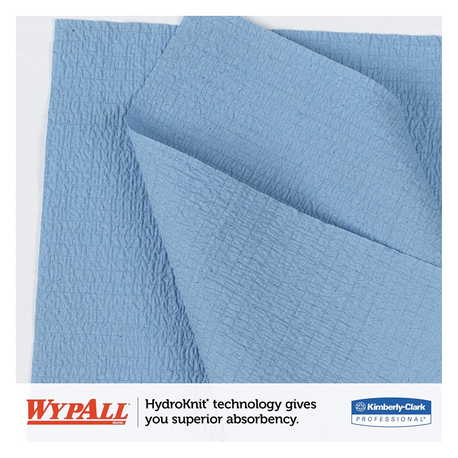 Blue Jumbo Roll Reusable Cloths, 1100 Sheets / Roll, 1 Roll / Case Z45948
