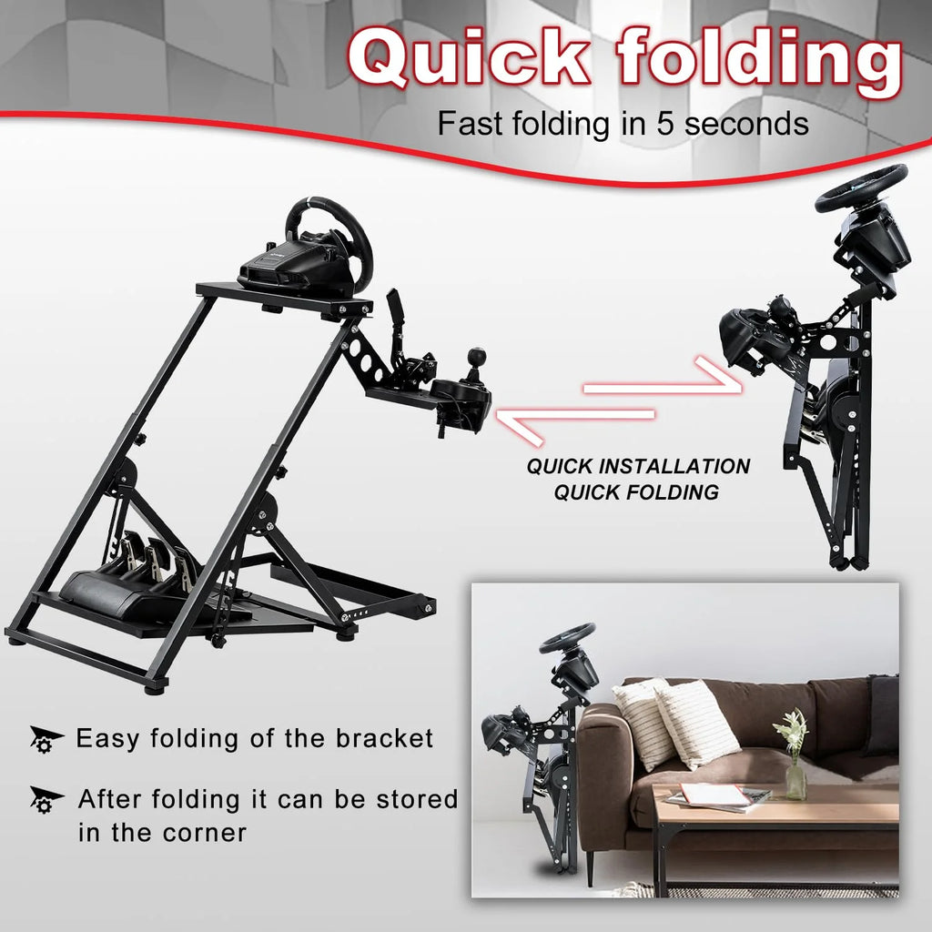 Foldable Racing Wheel Stand X13371
