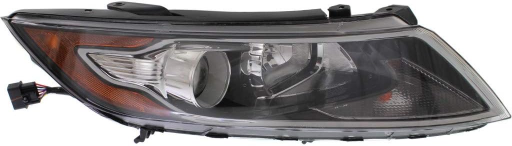 Headlight Assembly for Kia Optima 2011 2012 2013 Passenger Side Halogen E333