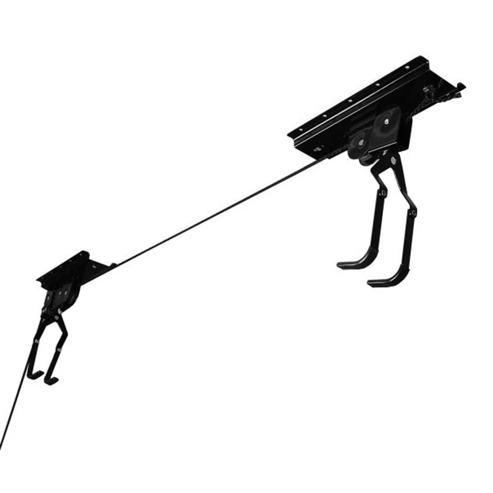 Bike Lift Pulley System Overhead Bike Rack with 60kg Bearing V4972