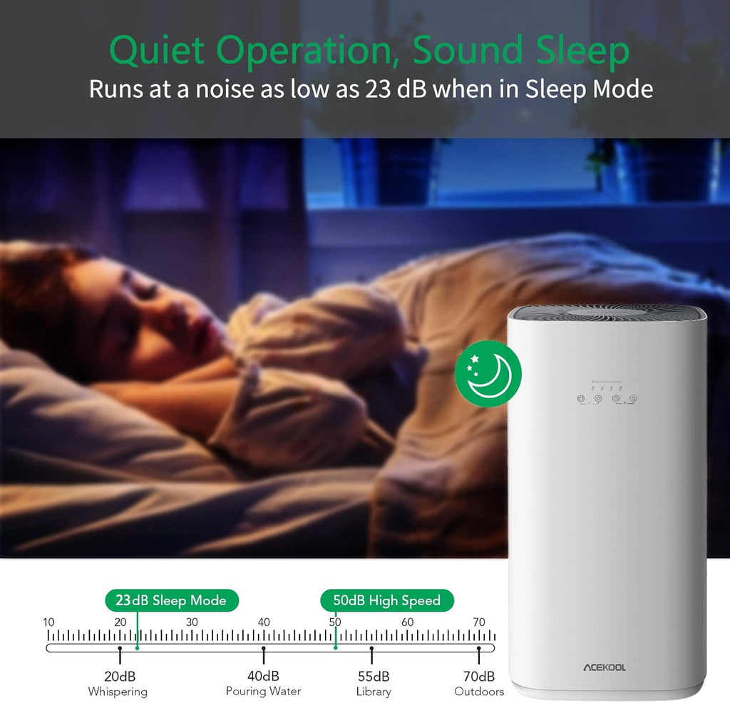 Smart Air Purifier with H13 HEPA Filter L641