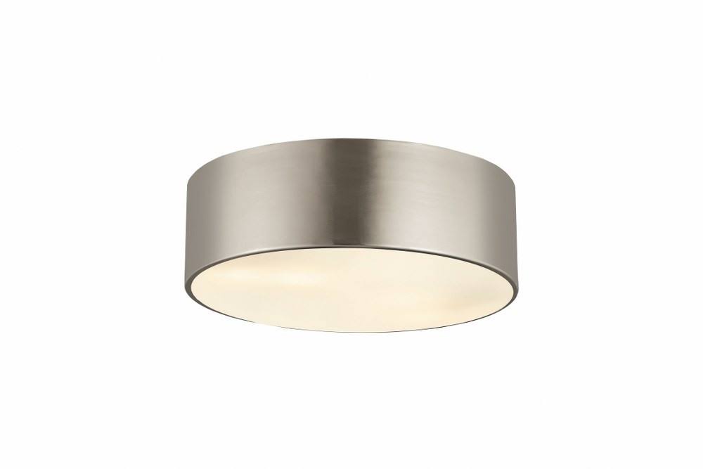 3 Light Flush Mount Bronze Finish E380