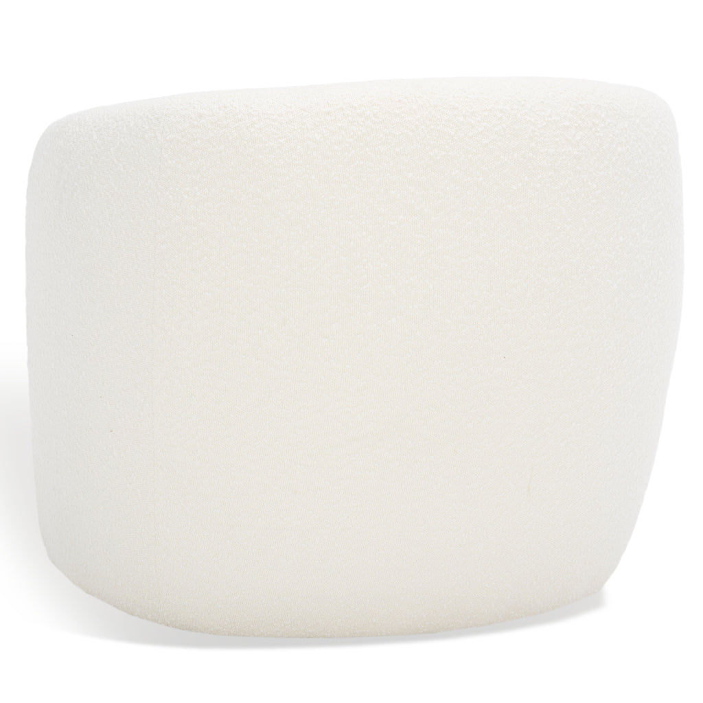 Ivory Boucle Accent Chair I531