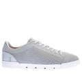 Light Grey/White Tennis Knit Trainers S33896