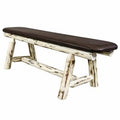 Faux Leather Bench S6732