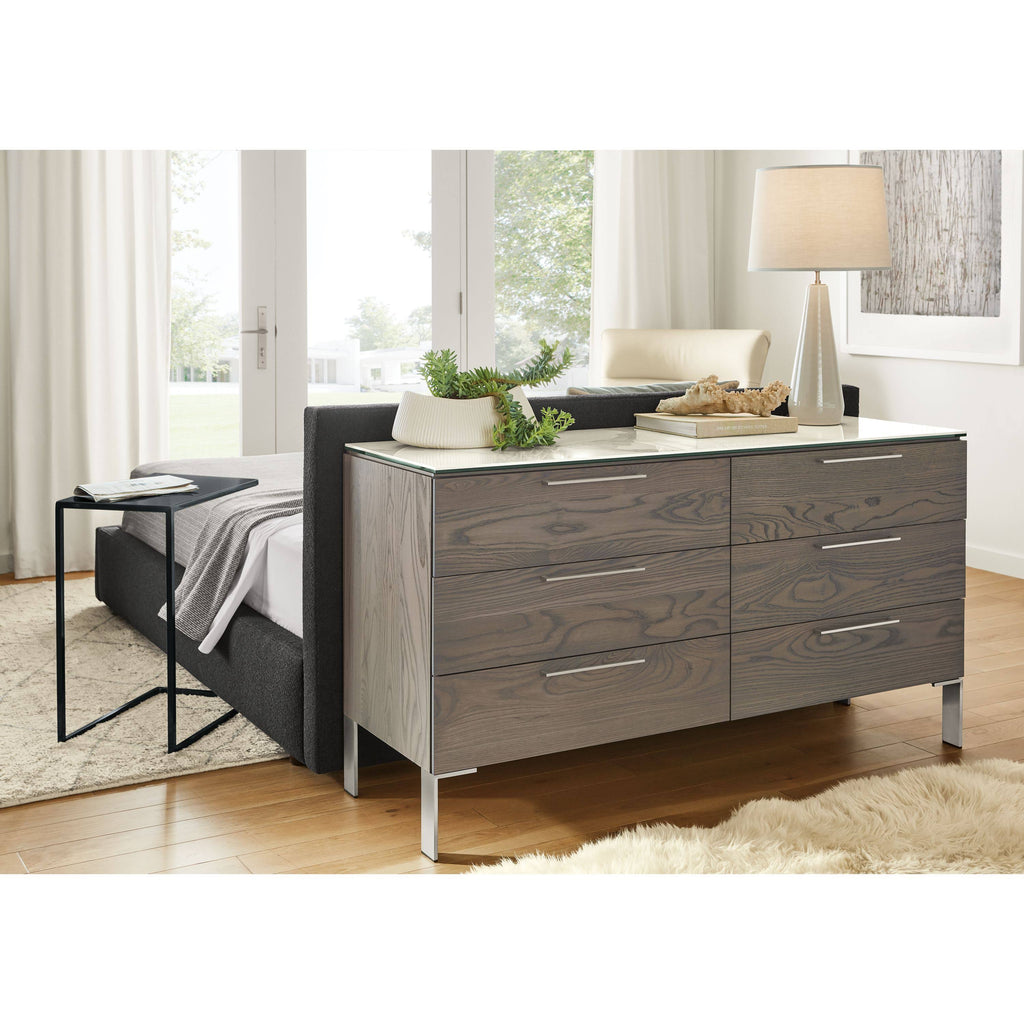 Scarlet Red Slim C-Shaped Table I415