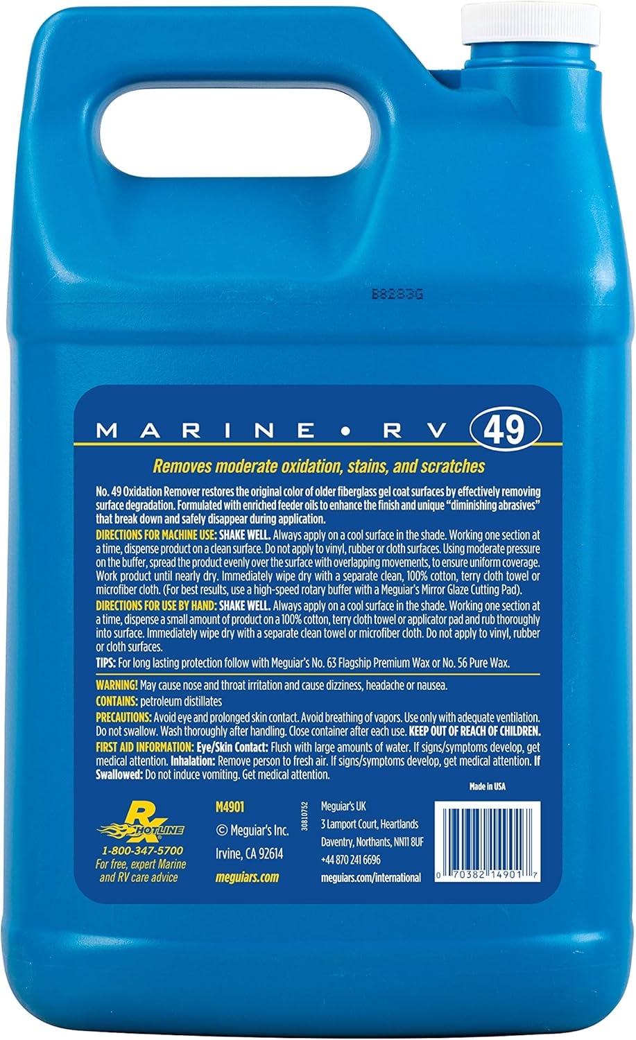 Heavy Duty Oxidation Remover 1 Fluid Gallon Pack of 2 L9370