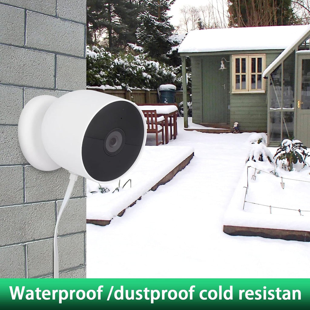25 ft Weatherproof Charging Cable 3Pack-White R348