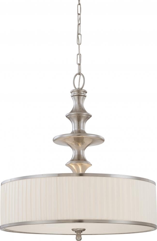 Brushed Nickel Two Light Vanity N673