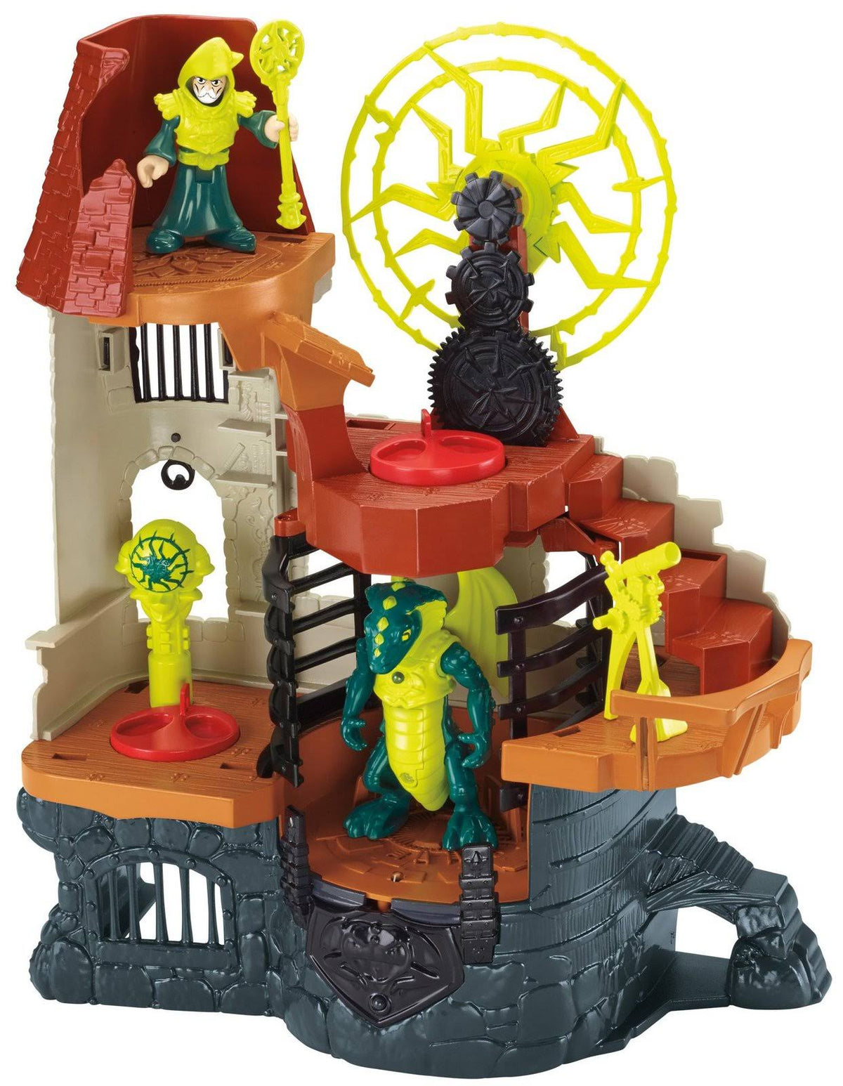 Multi-Color Plastic Castle Wizard Tower V1515