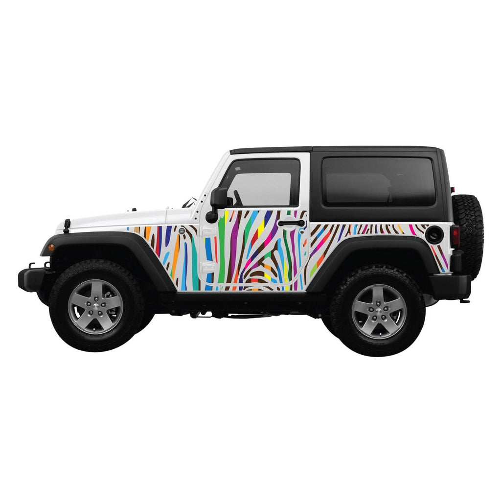 Magnetic Body Armor Kit for Jeep Wrangler JK 2-Door P5621