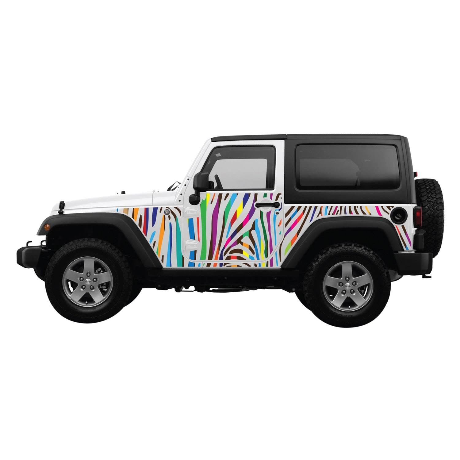 Magnetic Body Armor Kit for Jeep Wrangler JK 2-Door P5621