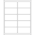 10000 Pack Blank Laser Labels 4x22 x 2x22 (10-up) L31272