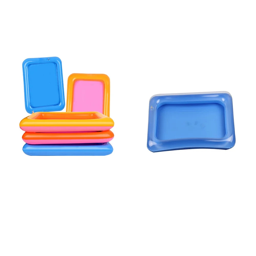 Inflatable Sand Tray PVC Sandbox Table Beach Sandbox Tray H375603