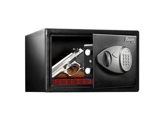 Digital Security Safe, 0.58 Cu ft, Black/Silver W4328
