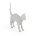 White Cat Lamp Y316