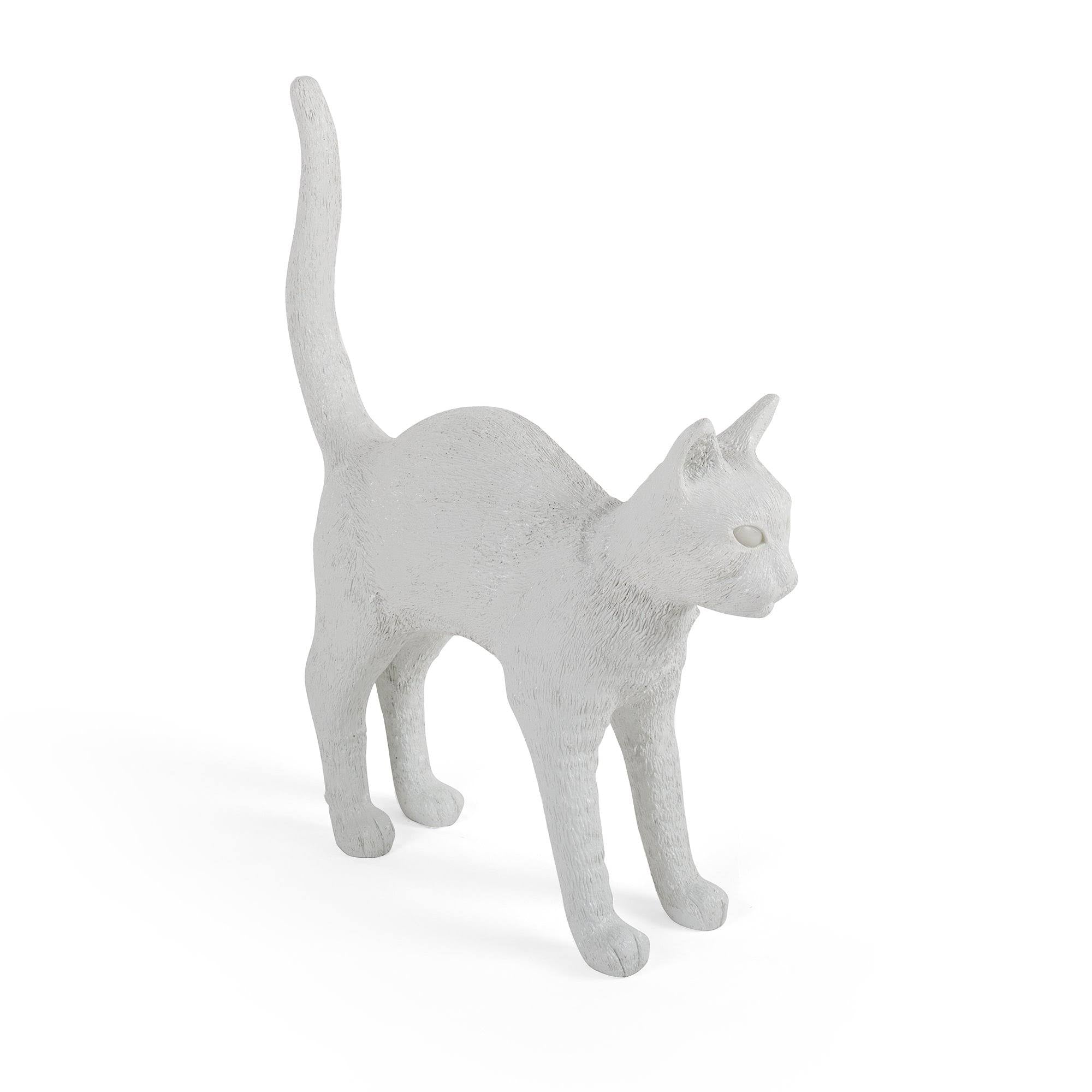 White Cat Lamp Y316
