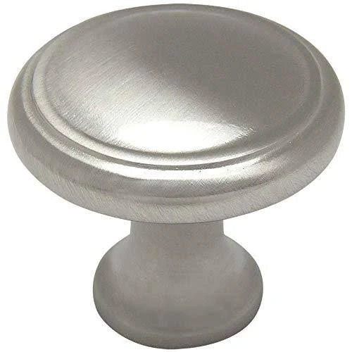Satin Nickel Round Cabinet Knob 25 Pack N84483