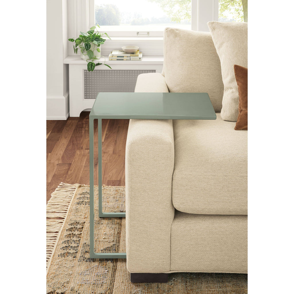 Scarlet Red Slim C-Shaped Table I415