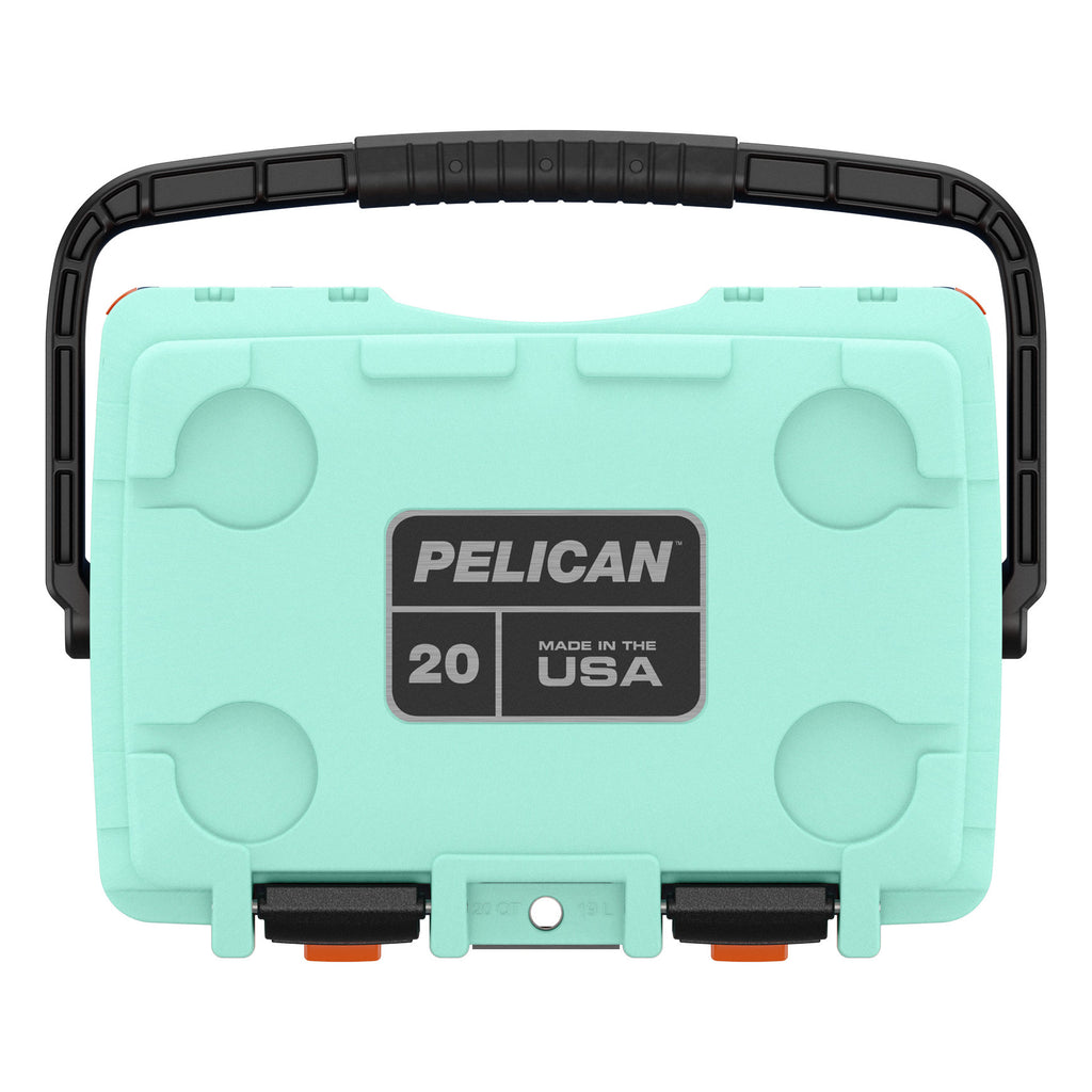 20QT Elite Cooler Pacific Blue Orange Seafoam S8683