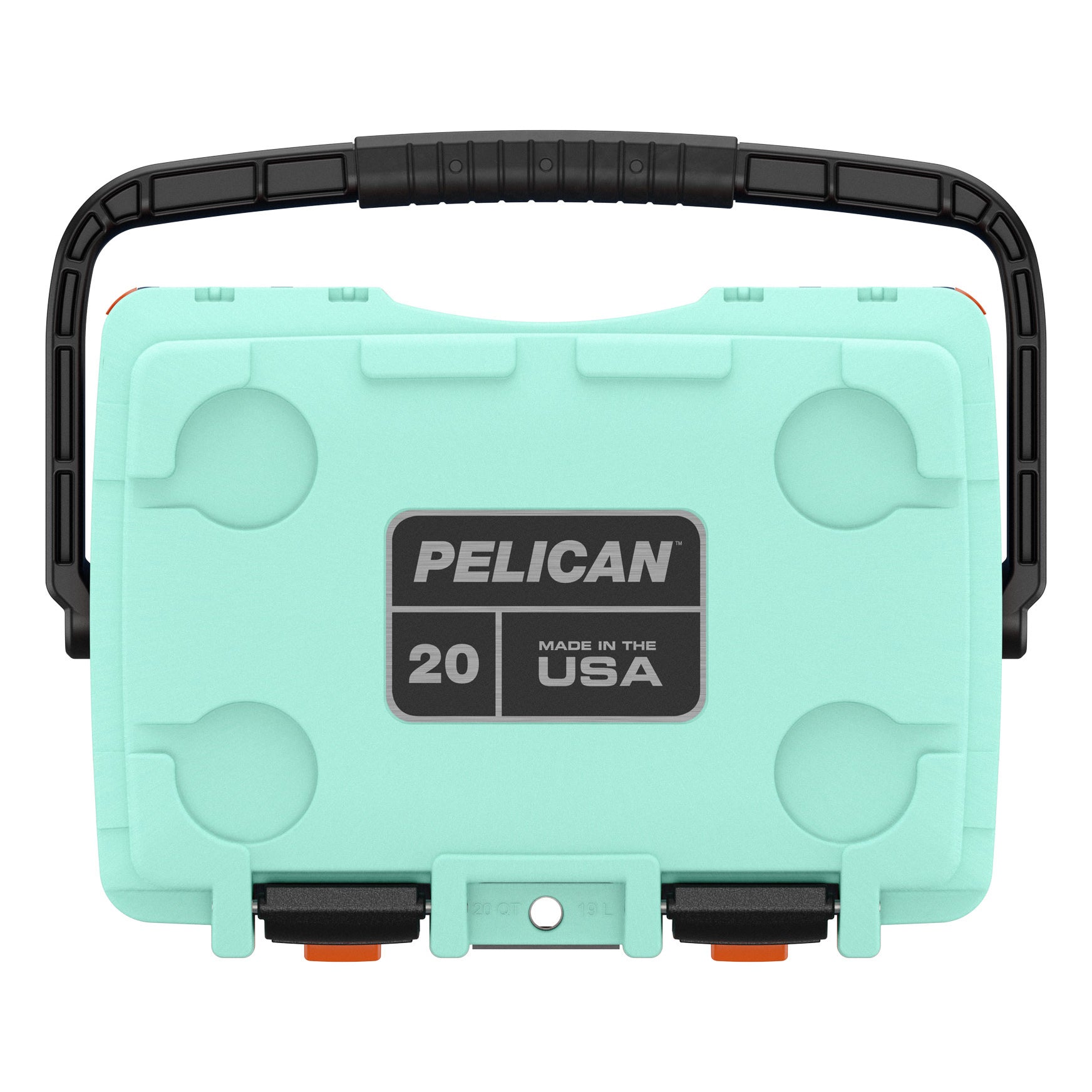 20QT Elite Cooler Pacific Blue Orange Seafoam S8683