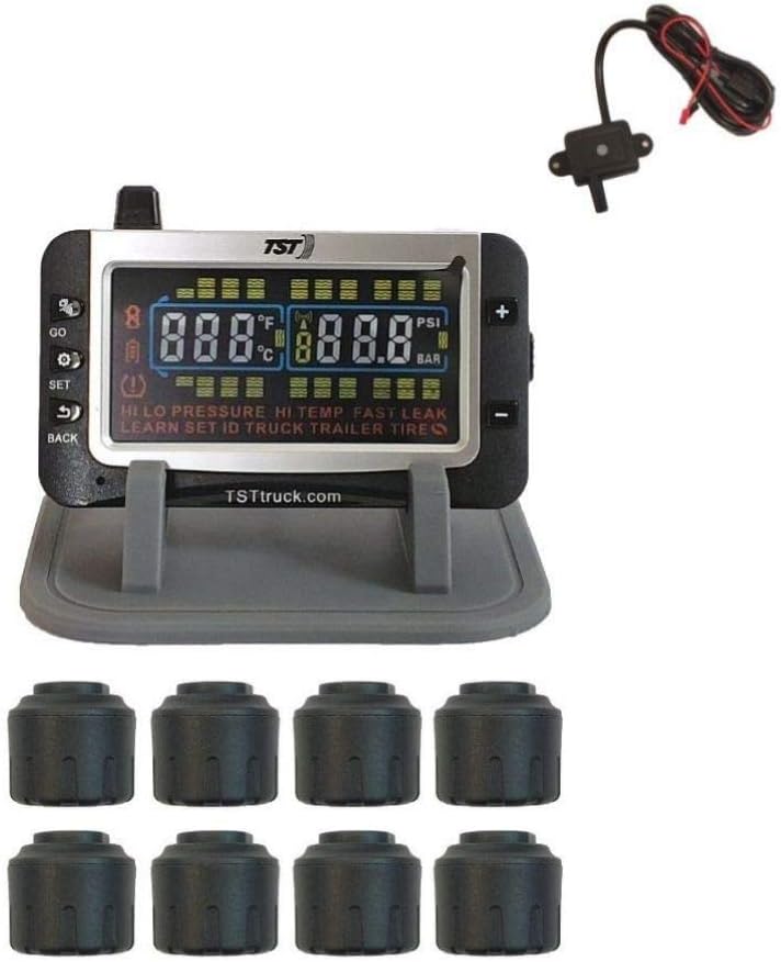 Tire Pressure Monitor with 12 Cap Sensors and Color Display I44305