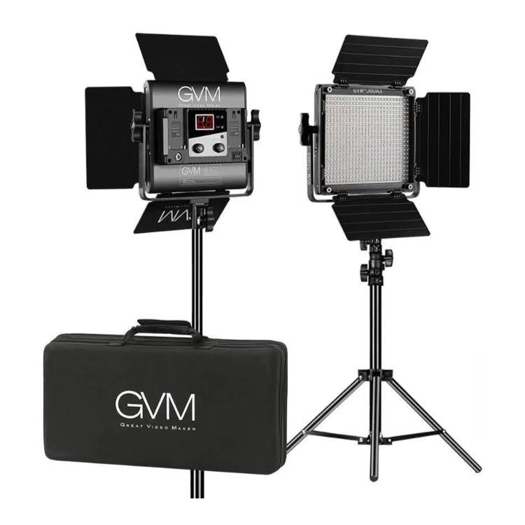 Bi-Color Video Light 2-Panel Kit O7484