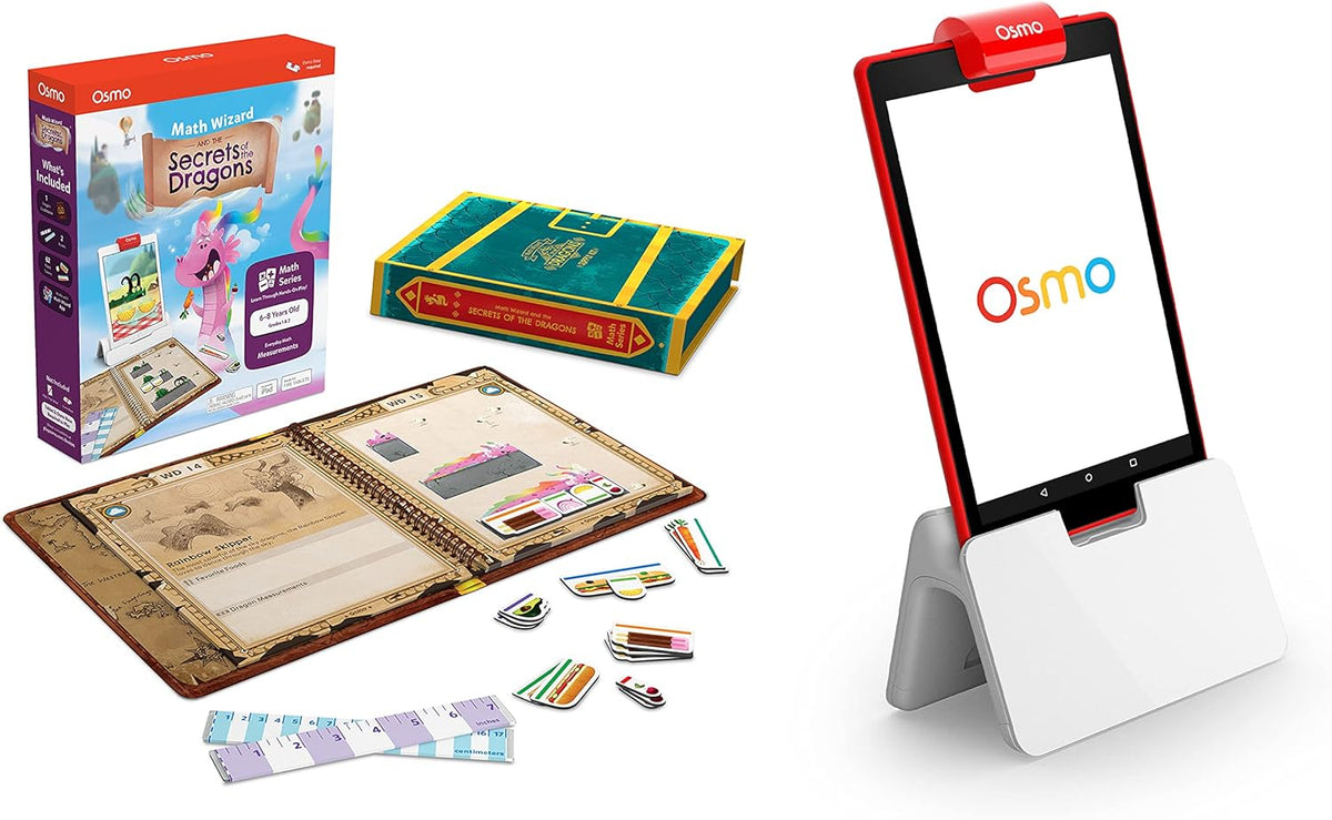 Math Wizard and The Magical Workshop + Fire Tablet Base Bundle Pack of 2 X78305