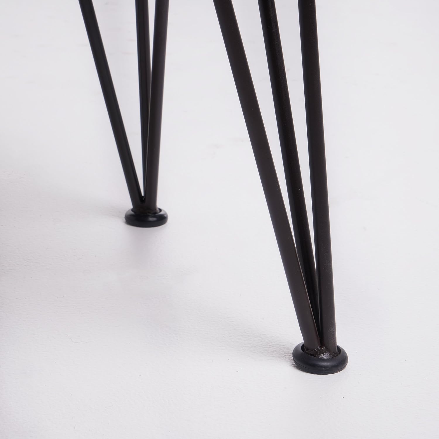 Teak Finish Iron and Acacia Wood Bench I739296