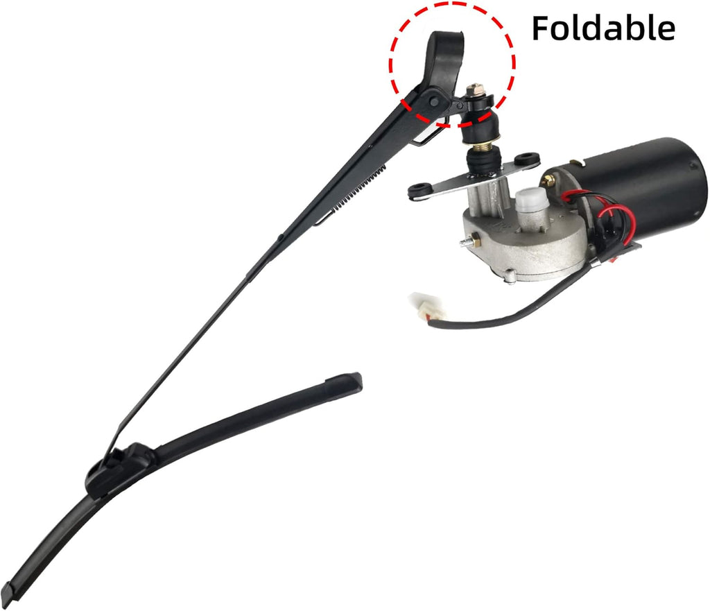 12V Universal Power Wiper Kit with Washer Pump Kit J43153