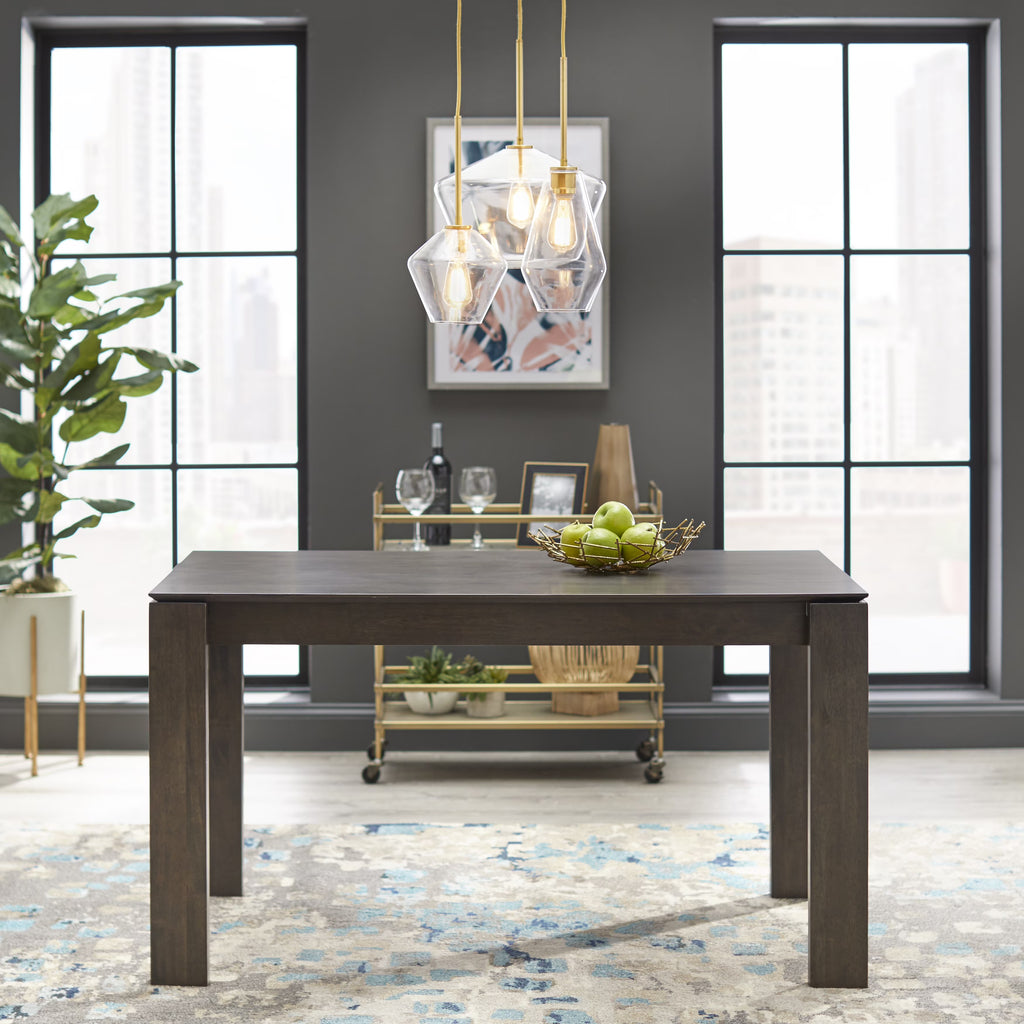 Rustic Gray Rectangular Dining Table N850586