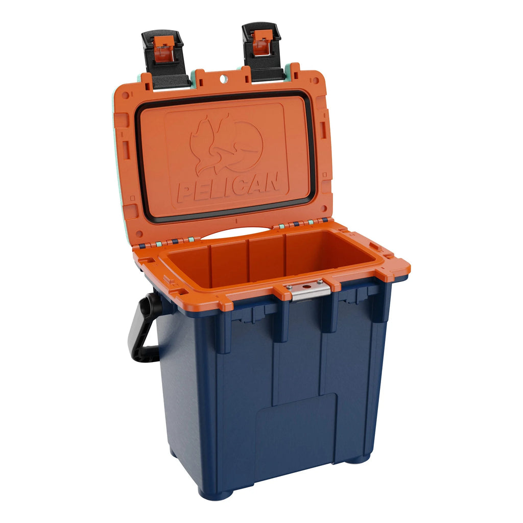 20QT Elite Cooler Pacific Blue Orange Seafoam S8683