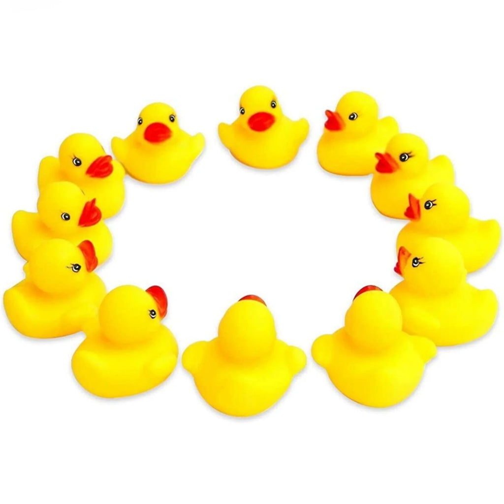 80 Count Mini Rubber Duck Bath Toy O21740