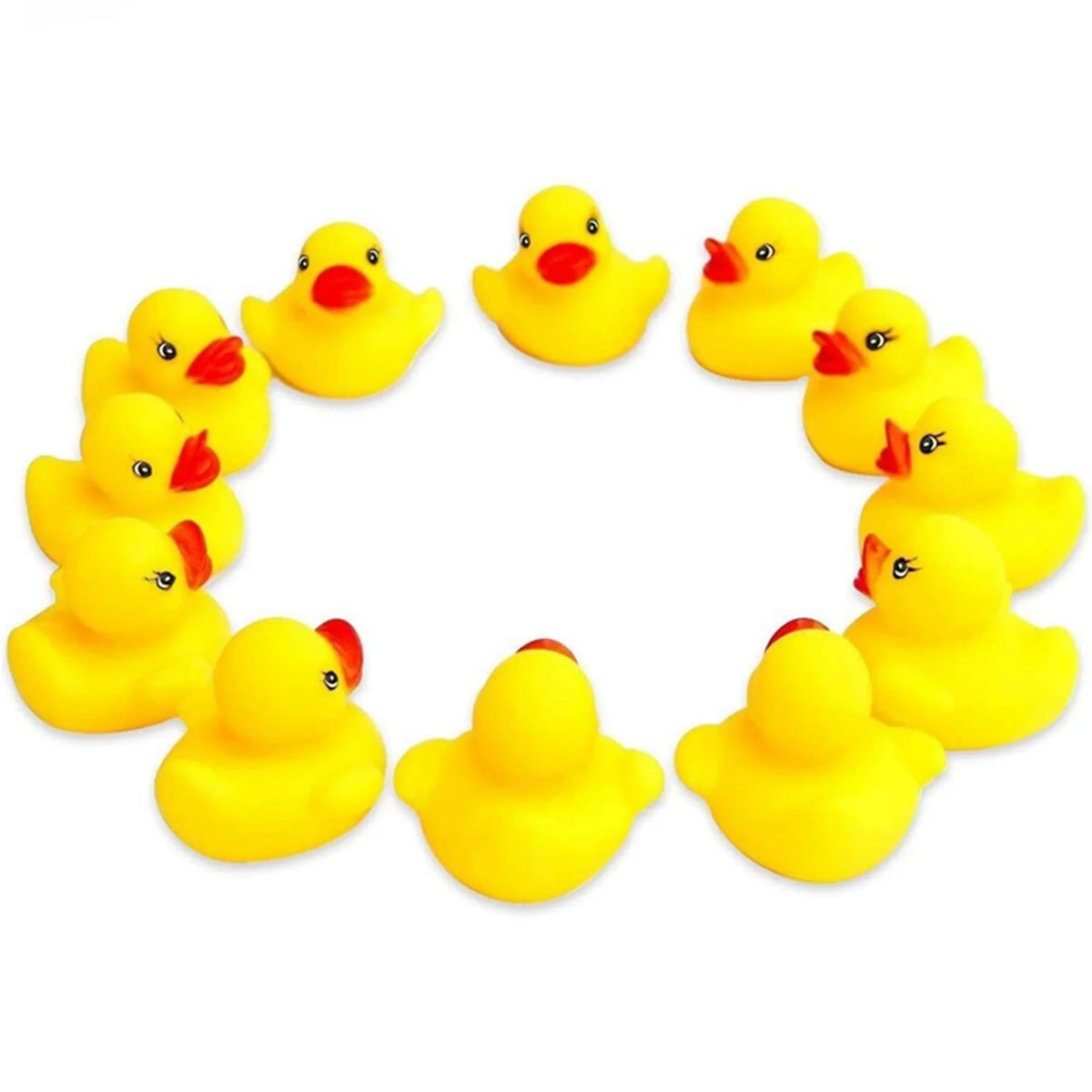 80 Count Mini Rubber Duck Bath Toy O21740