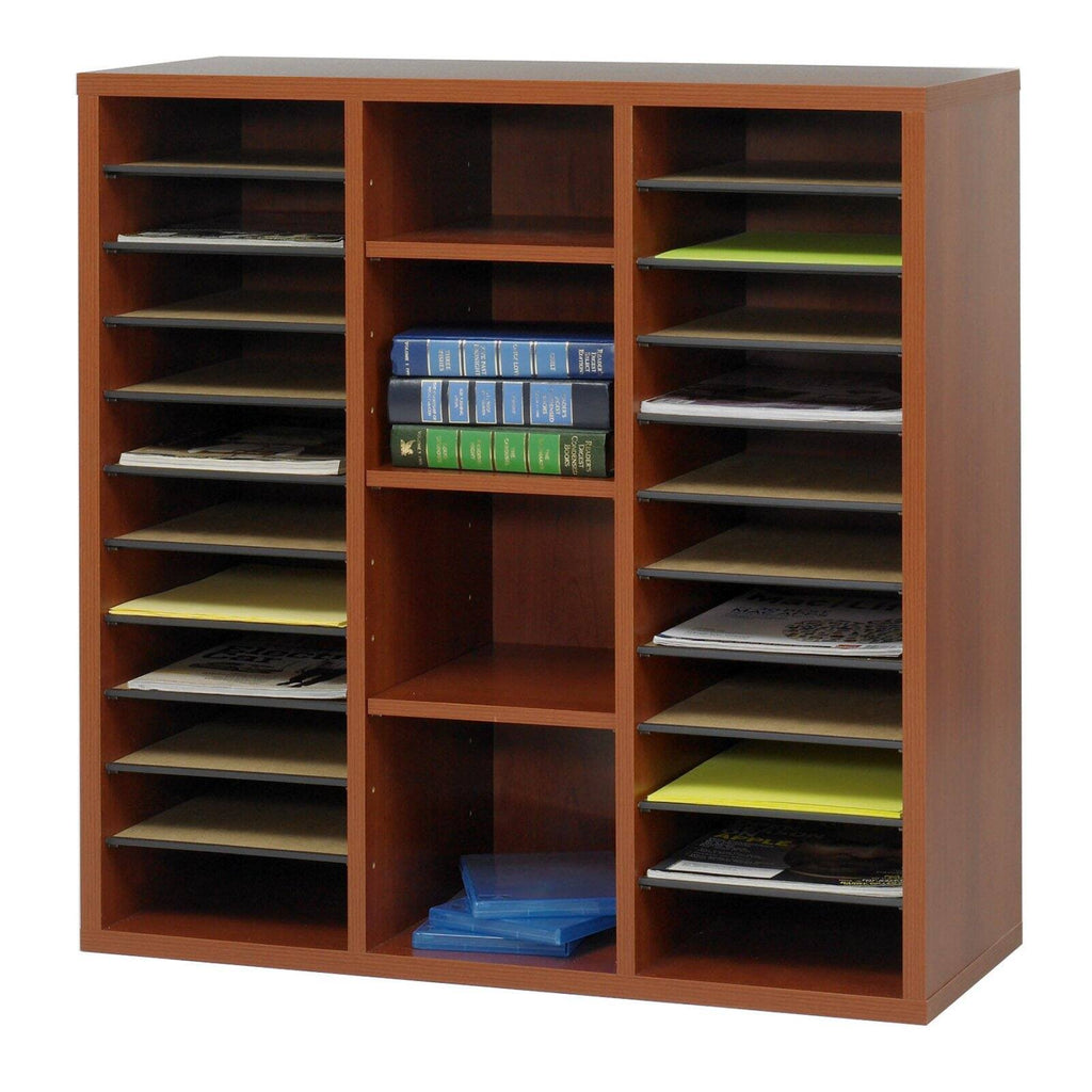 Cherry Open Bookcase H665