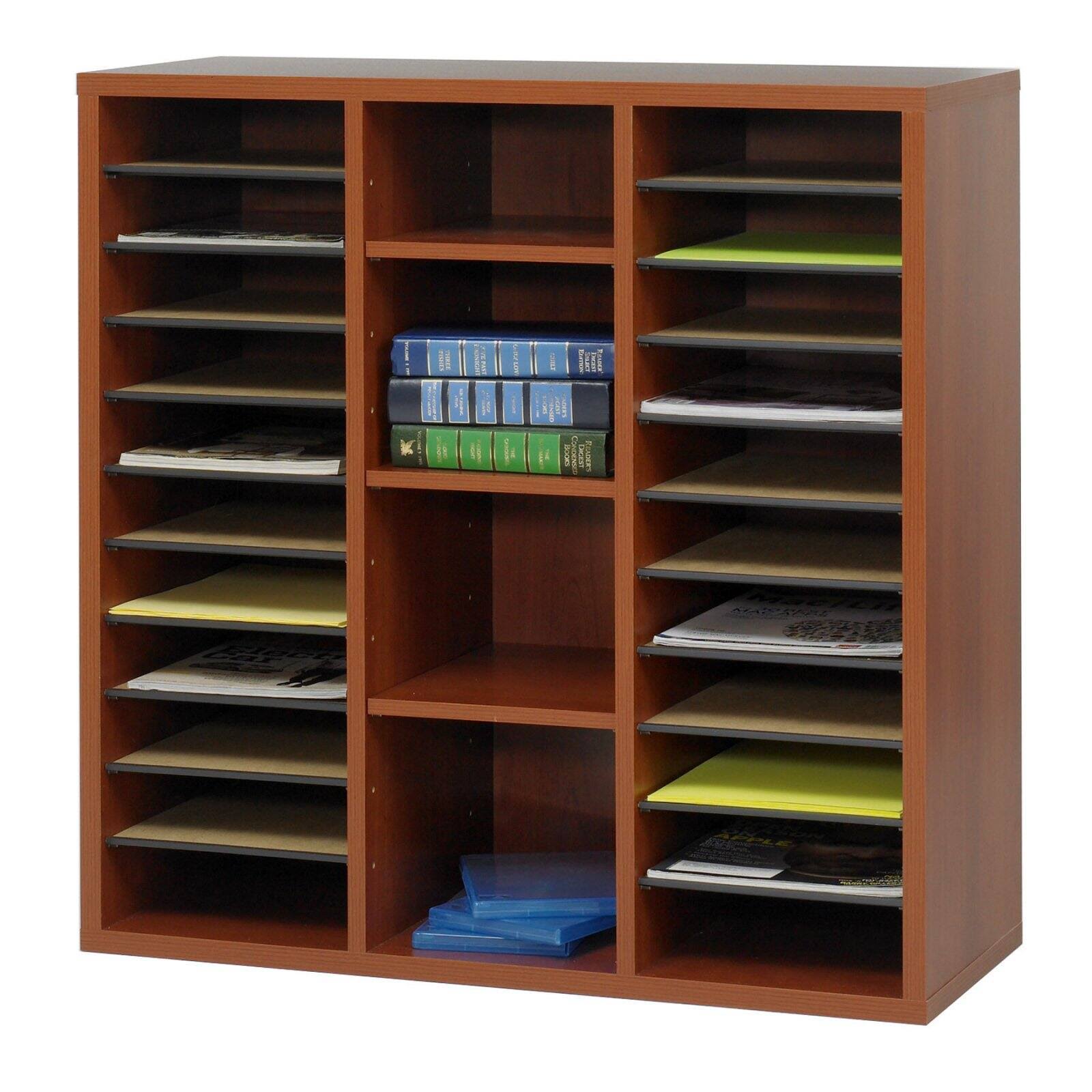 Cherry Open Bookcase H665