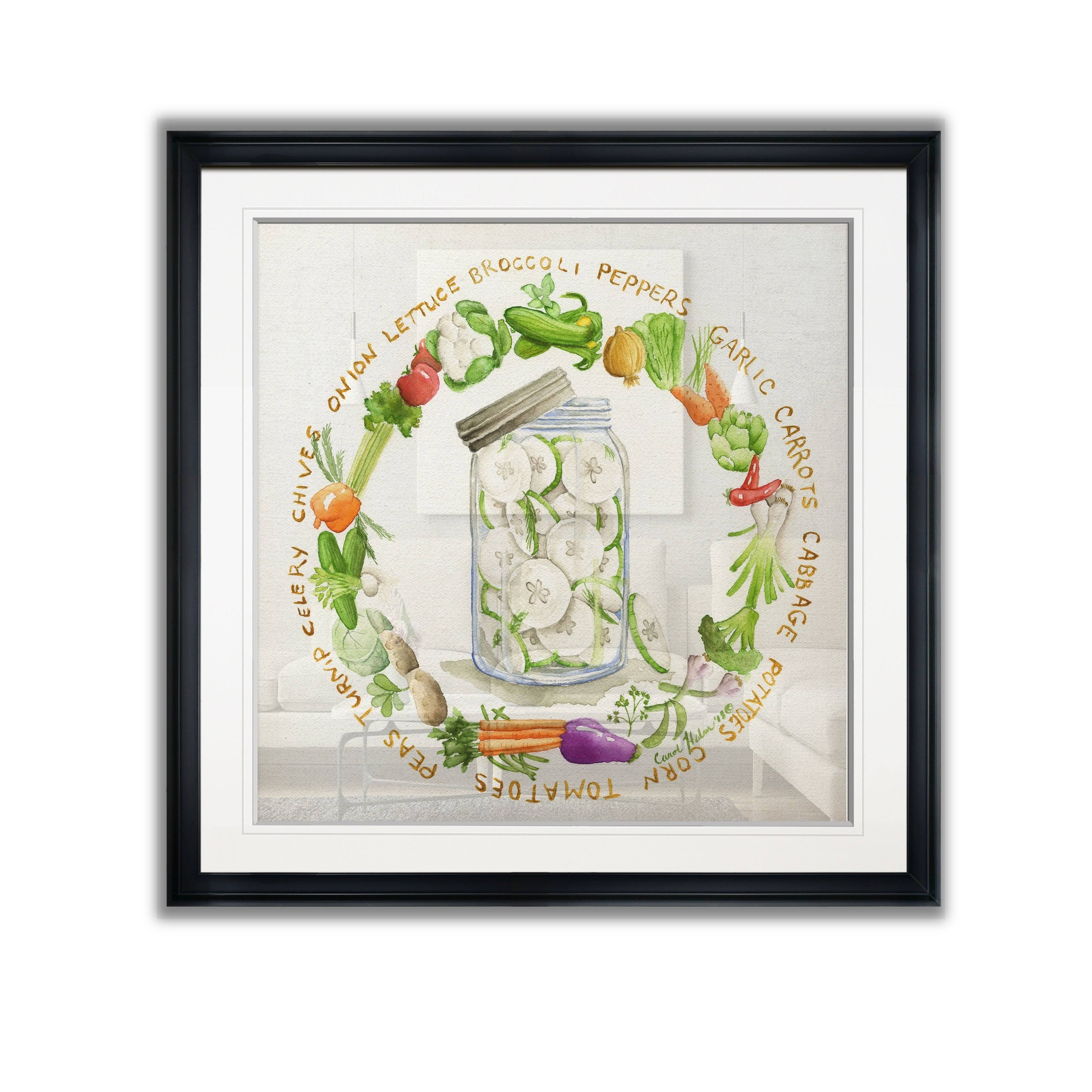 Framed Giclee Print 22X22 I609445