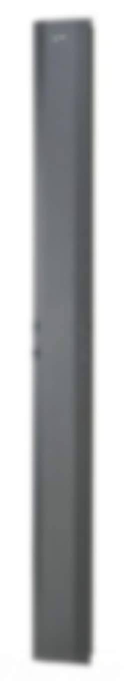 Black Dual Hinged Cable Management Rack Door Q54517
