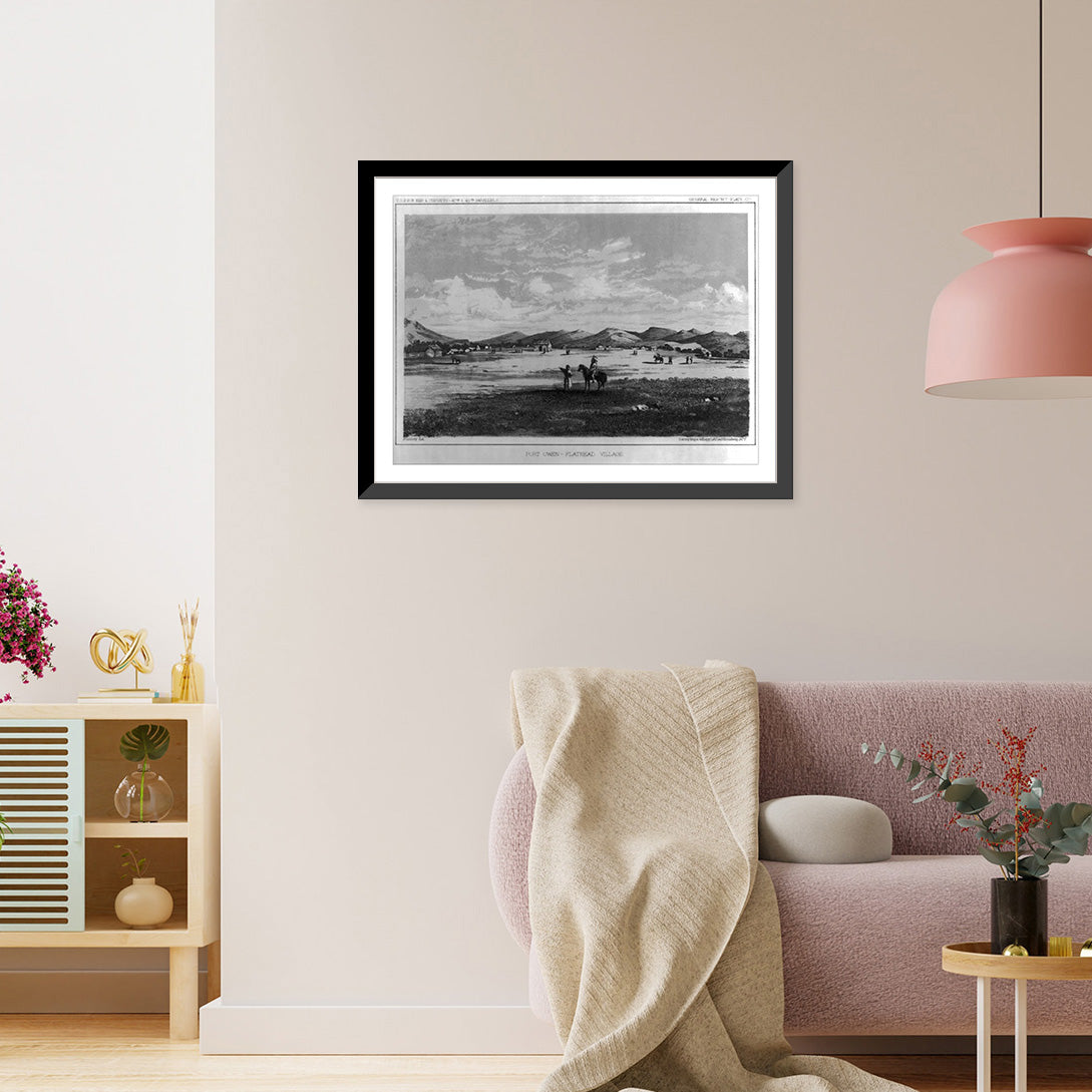 Historic Framed Print, 17-7/8" x 21-7/8" P8800