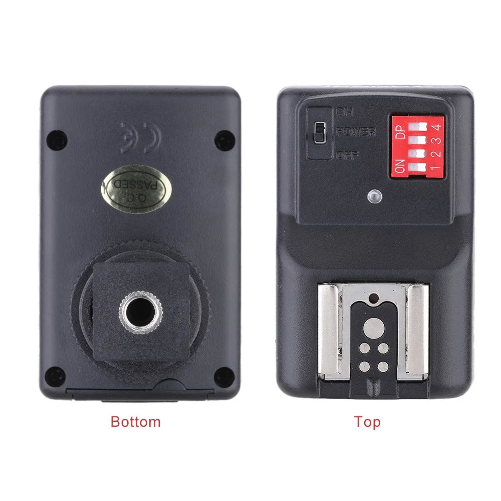 16 Channel Wireless Flash Trigger Set 4 Receivers A336842