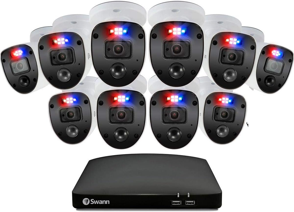 16-Channel Full HD 2TB Security System with 10x Cameras A574789