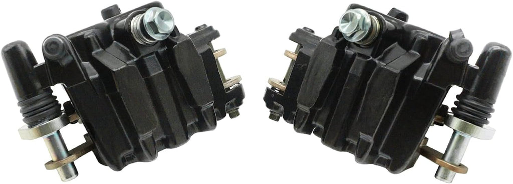 Front Left Right Brake Calipers & Pads for Kawasaki KFX700 Brute Force 650 Prairie 650 700 KVF650 KVF700 D919191