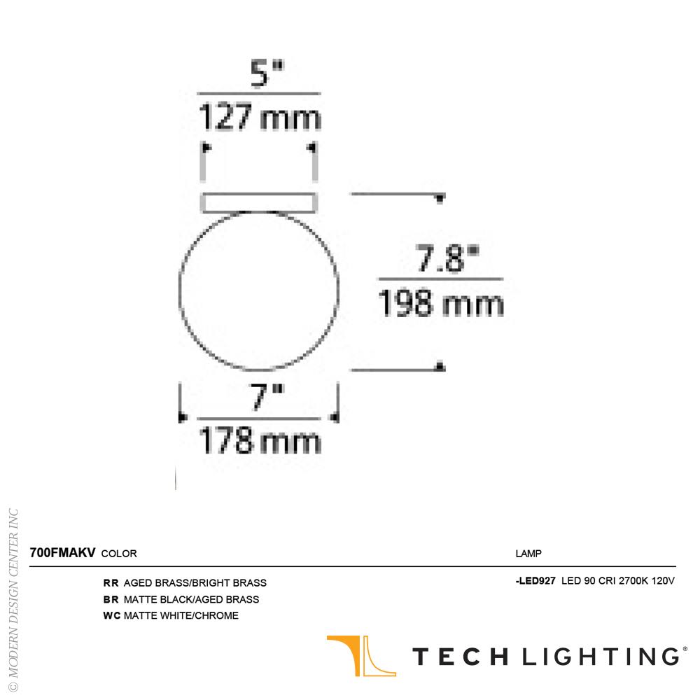 Flush Mount Y807