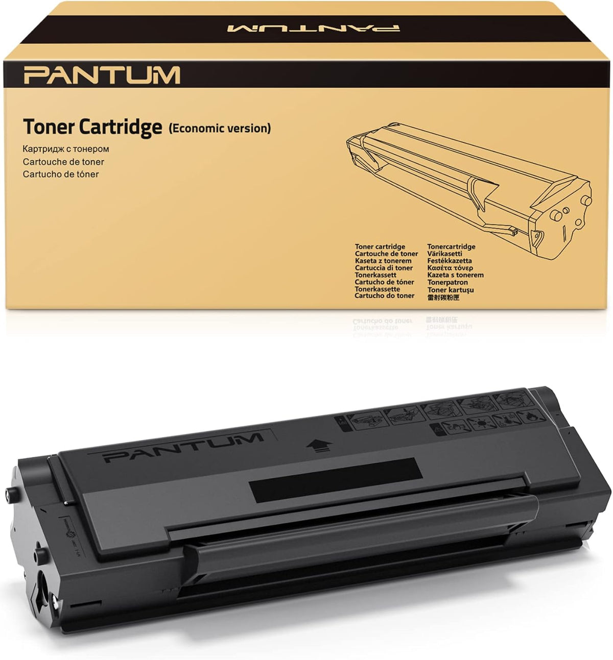 Toner Cartridge for Pantum P2502W, M6552NW, M6602NW Printer, 1,600 Page H100