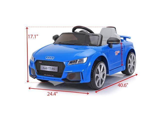 Blue 12V Kids Ride On Car with Remote Control H25495