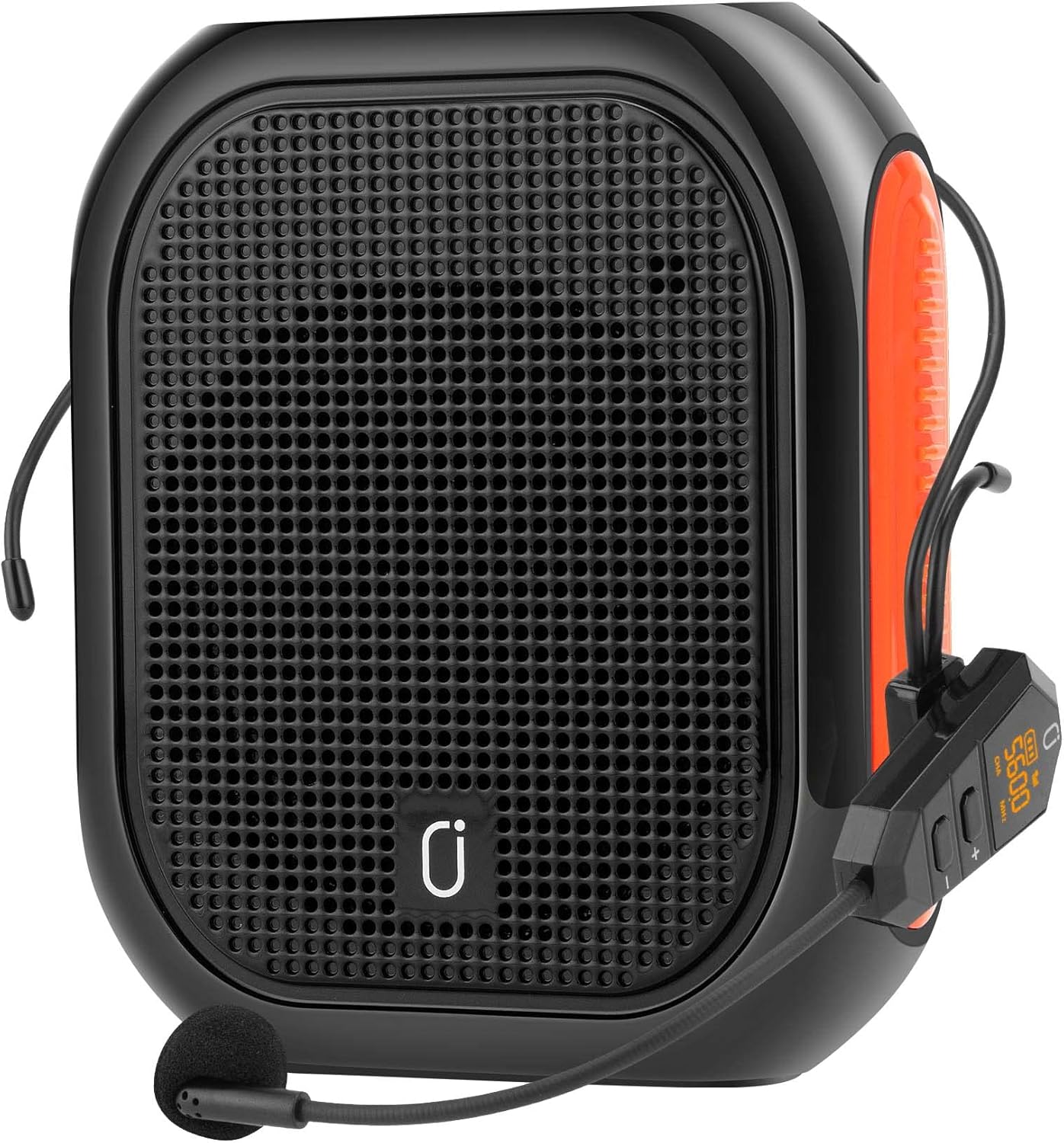 Portable Voice Amplifier with Wireless Microphone Headset and Waistband, Rechargeable PA System, Pack of 2 R3428