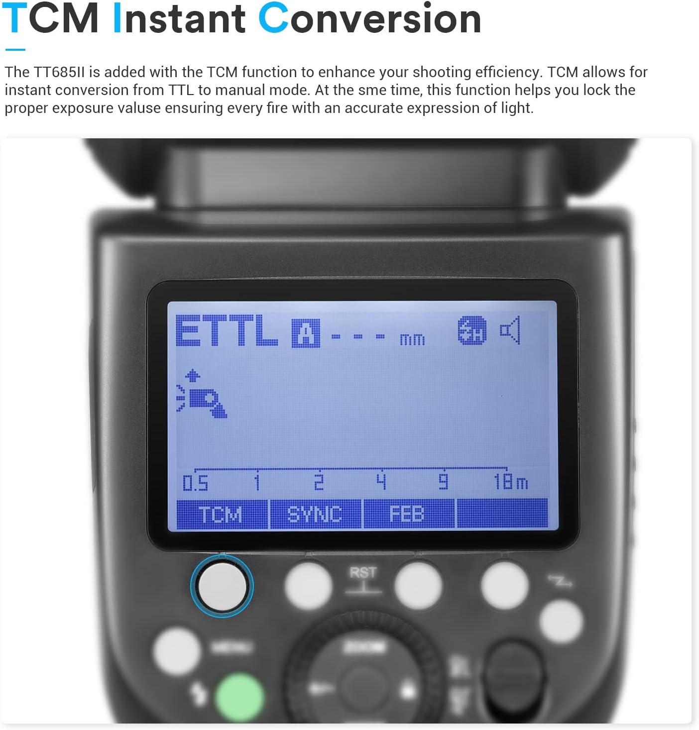 TTL Camera Flash Speedlite Q615636